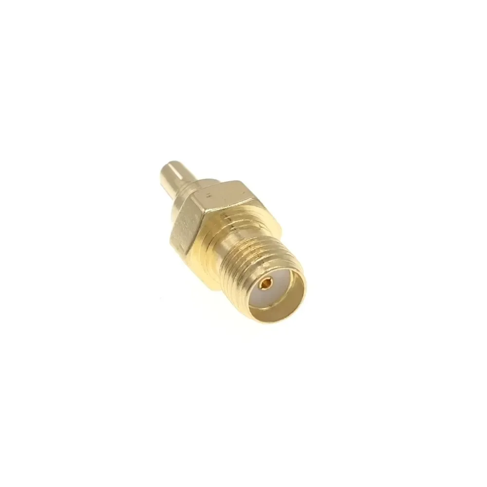 

50pcs CRC9 Male Plug To SMA Female Jack RF Connector Coaxial Converter Adapter Gold Plated