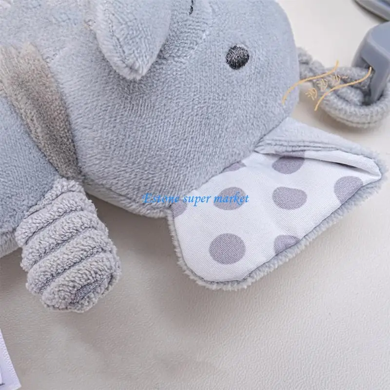 090B bebé Mejora inteligencia Toy caricatura Elefante en forma elefante colgante juguete