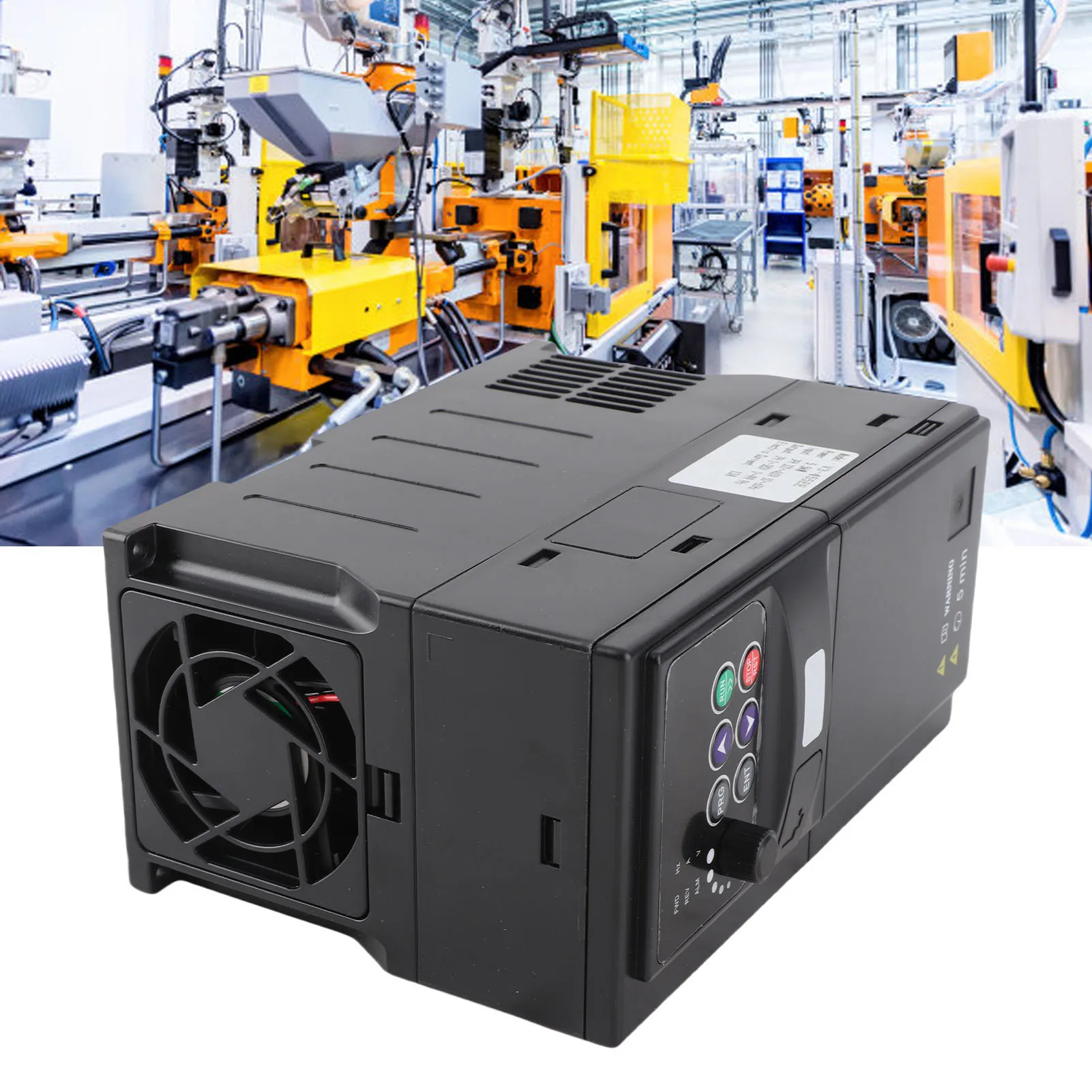 

Frequency Inverter Flame Retardant ABS 0-380V Output Strong Performance 3 Phase VFD Inverter for Engraving Machines