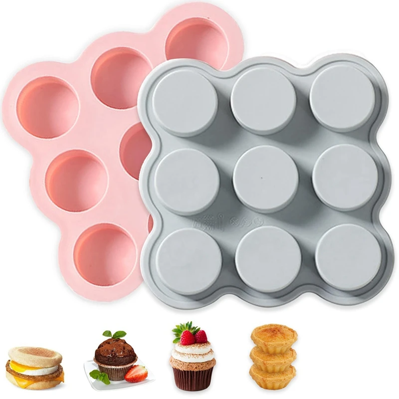 

Air Fryer Egg Mold Kit Reusable Air Fryer Muffin Pan, Non-Stick Mini Muffin Pan Set For Air Fryer, Microwave, Oven, Steamer