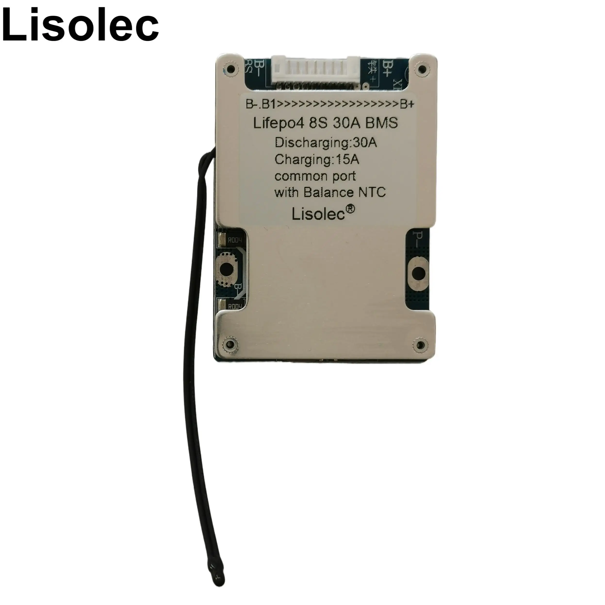 ECUALIZADOR DE Placa de protección de descarga de carga equilibrada BMS 6S 7S 8S con puerto común NTC para paquete de batería de litio de 24V 18650 e-bike