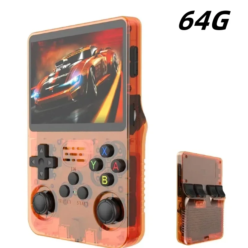 ARKOS 100% originele R36S retro draagbare gameconsole 3,5 '' IPS, 15000+ games, Linux draagbare zakspeler, terug naar schoolgeschenken