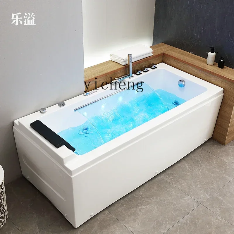 W31-acrylic massage surfing intelligent constant temperature heating bathtub basin