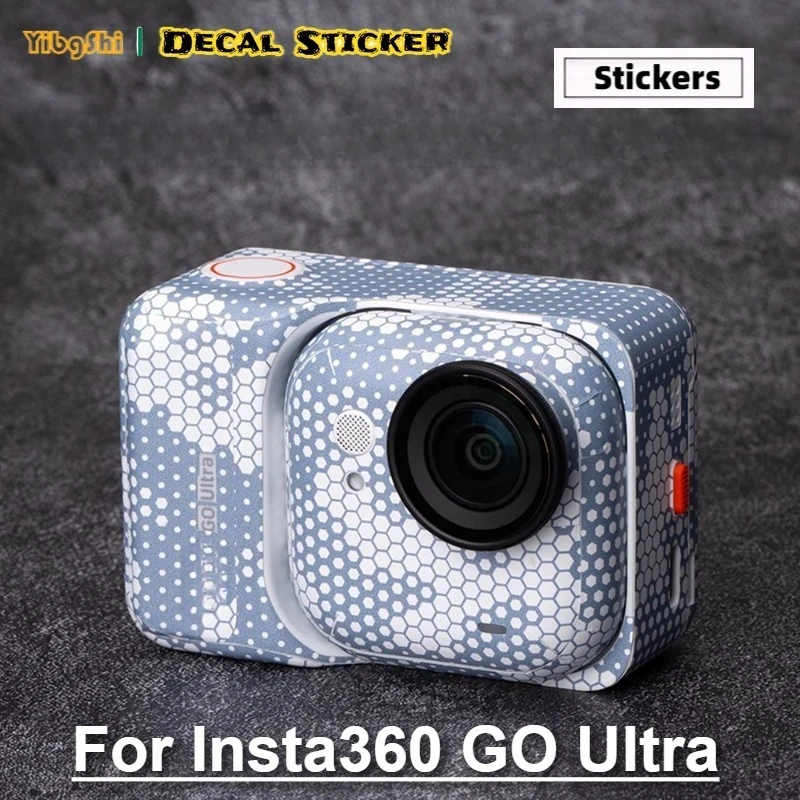 For Insta360 GO Ultra Action Camera Decal Skin Vinyl Wrap Protective Film Coat Insta 360 GOUltra