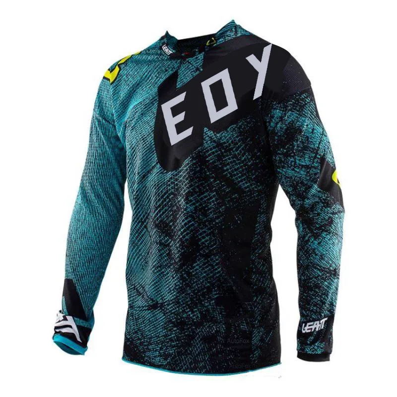 Eoy Motorcycle Jerseys Quick Dry Mountain Bike T-Shirt Long Sleeve Downhill Jersey MTB T shirt Moto Camo Breathable