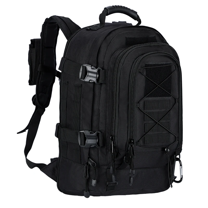 60L Militärischer taktischer Rucksack, Armee-Molle-Angriffsrucksack, Outdoor-Reisen, Wanderrucksäcke, Camping, Jagd, Mochila für Herren – Detail 2