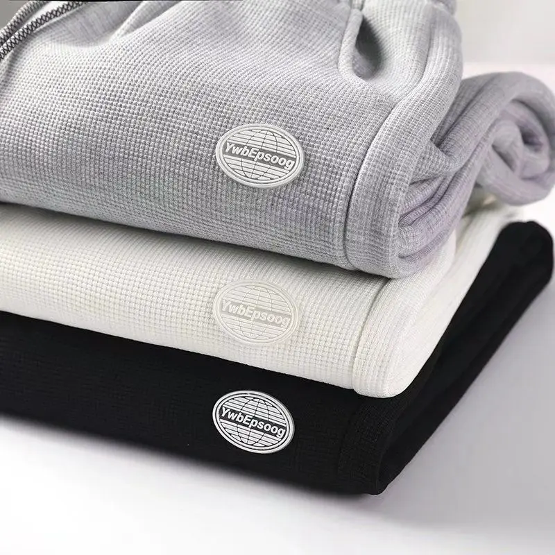 

Мужские повседневные спортивные брюки на подкладке Fce, осенне-зимние спортивные штаны, молодежные прямые длинные брюки Vitali Sle