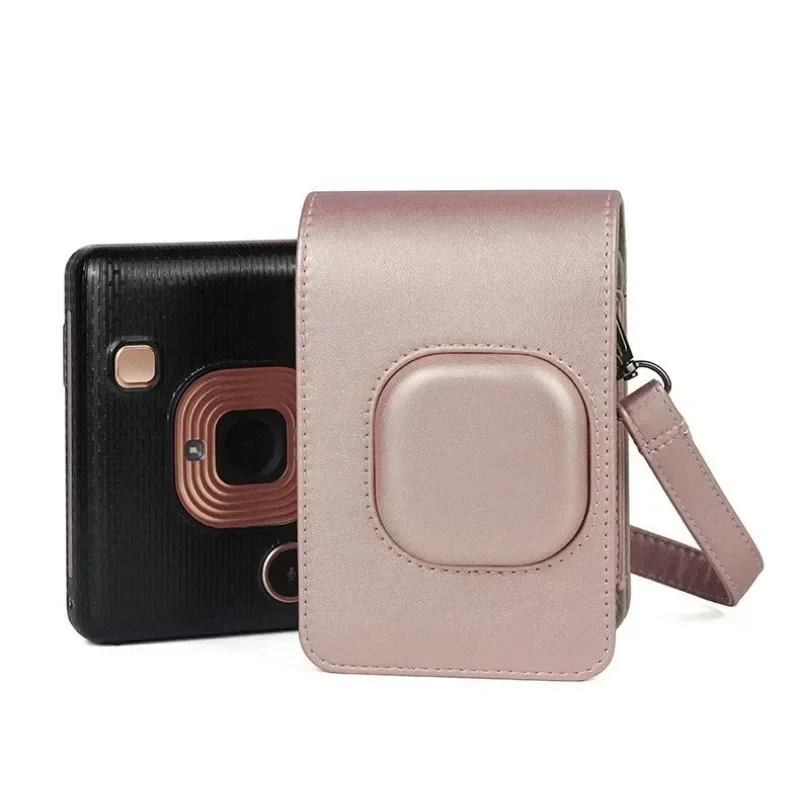 

Retro PU Leather Case for FUJIFILM Instax Mini Liplay Hybird Instant Film Camera Carrying Compact Shoulder Bag Mini LiPlay Cover