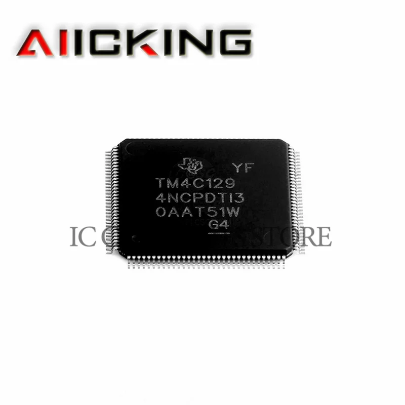 1 1 buah, TQFP-128 MCU 32-bit Tiva C ARM Cortex M4 Harvard 1024KB Flash 128-Pin, chip IC terintegrasi asli, stok tersedia