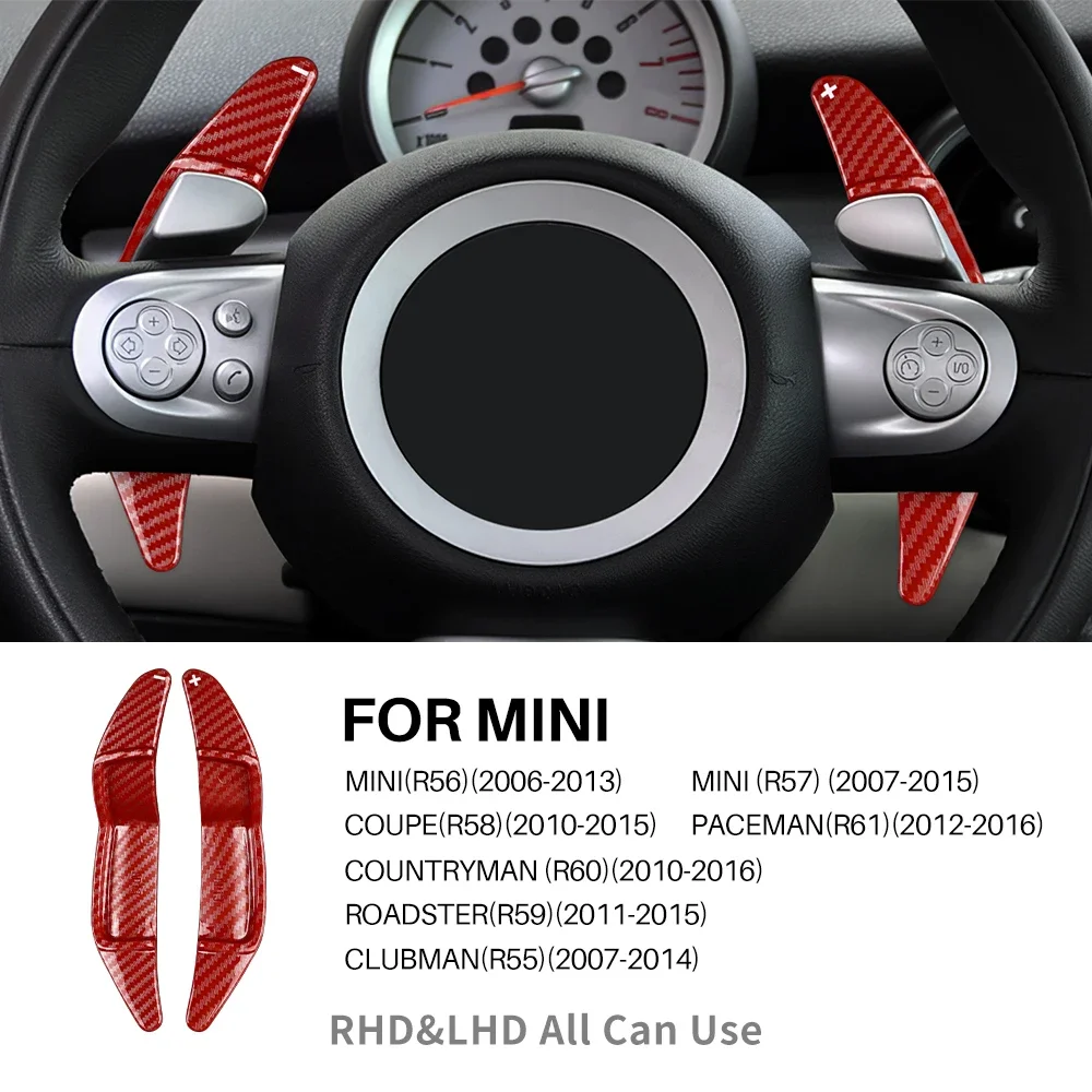 for MINI Roadster Car Steering Wheel Shifter Paddle Extension R60 R61 R55 R56 R57 R58 R59 LCI Coupe Paceman Clubman Cooper S JCW