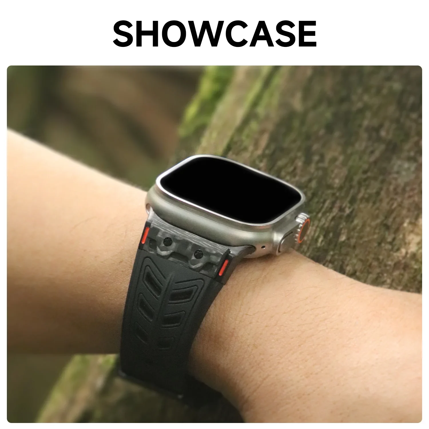 Tali silikon untuk jam tangan Apple, tali silikon baru untuk jam tangan Apple Ultra 49mm 10 42mm 46mm 45mm 41mm gelang untuk iWatch seri 9 8 7 6 5 4 Se 38 40