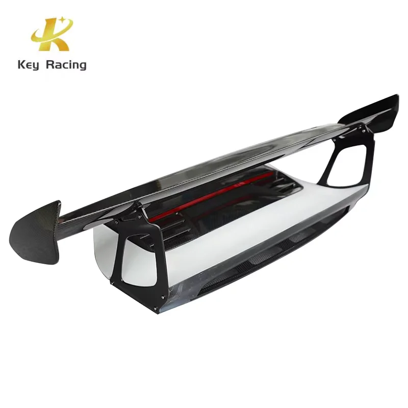 For Porsche 911 991 Rear Trunk Spoiler Wing Upgrade GT3 RS Style Half Carbon Fiber Rear Wing Spoiler