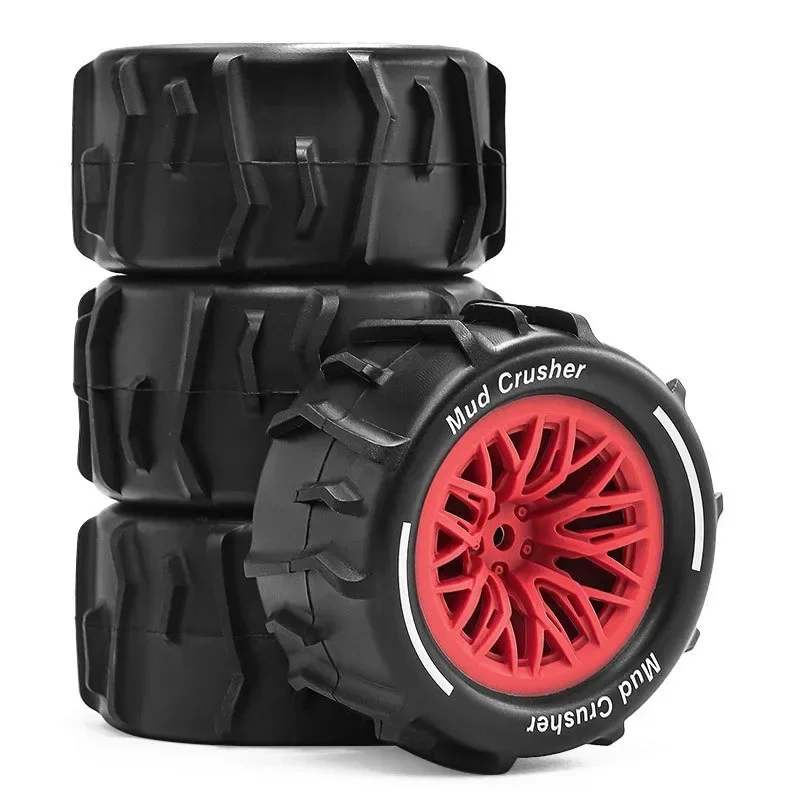 para arrma1/18 granito grom pequenos pneus de granito de pé grande, pneus de escavação de areia, pneus de neve, pneus de praia