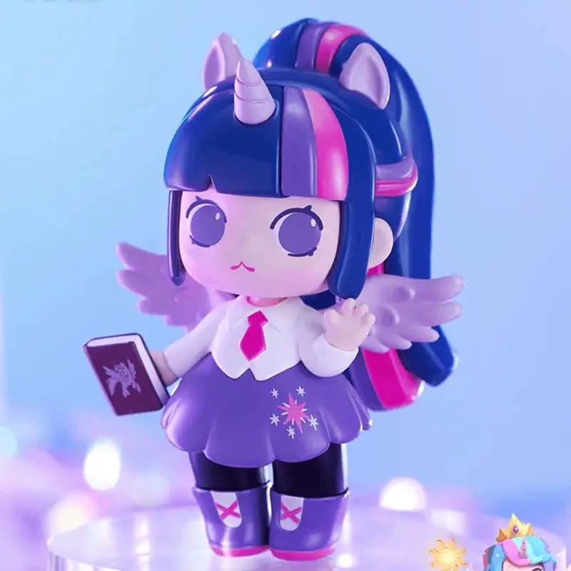 My Little Pony Princess Celestia Twilight Sparkle Fluttershy  Figure Blind Box Cartoon Cute Desktop Ornament Surprise Gift Box