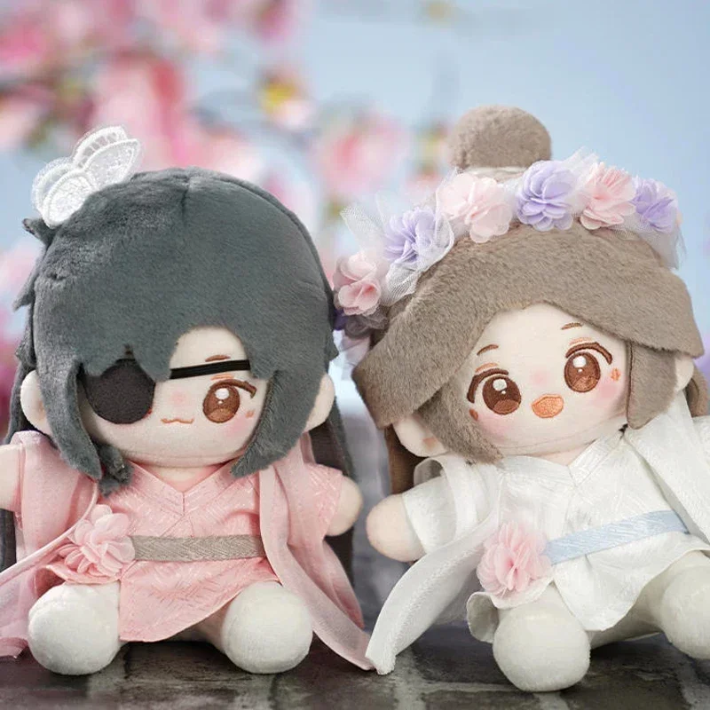 Tian Guan Ci Fu Xie Lian Hua Cheng Plush Doll Stuffed Toy Plushies Splendid Flowers Heaven Official's Blessing Figure 12cm/15cm