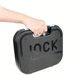 Glock ABS Pistol Case Tactical Hard Gun Case fodera imbottita in schiuma per la caccia