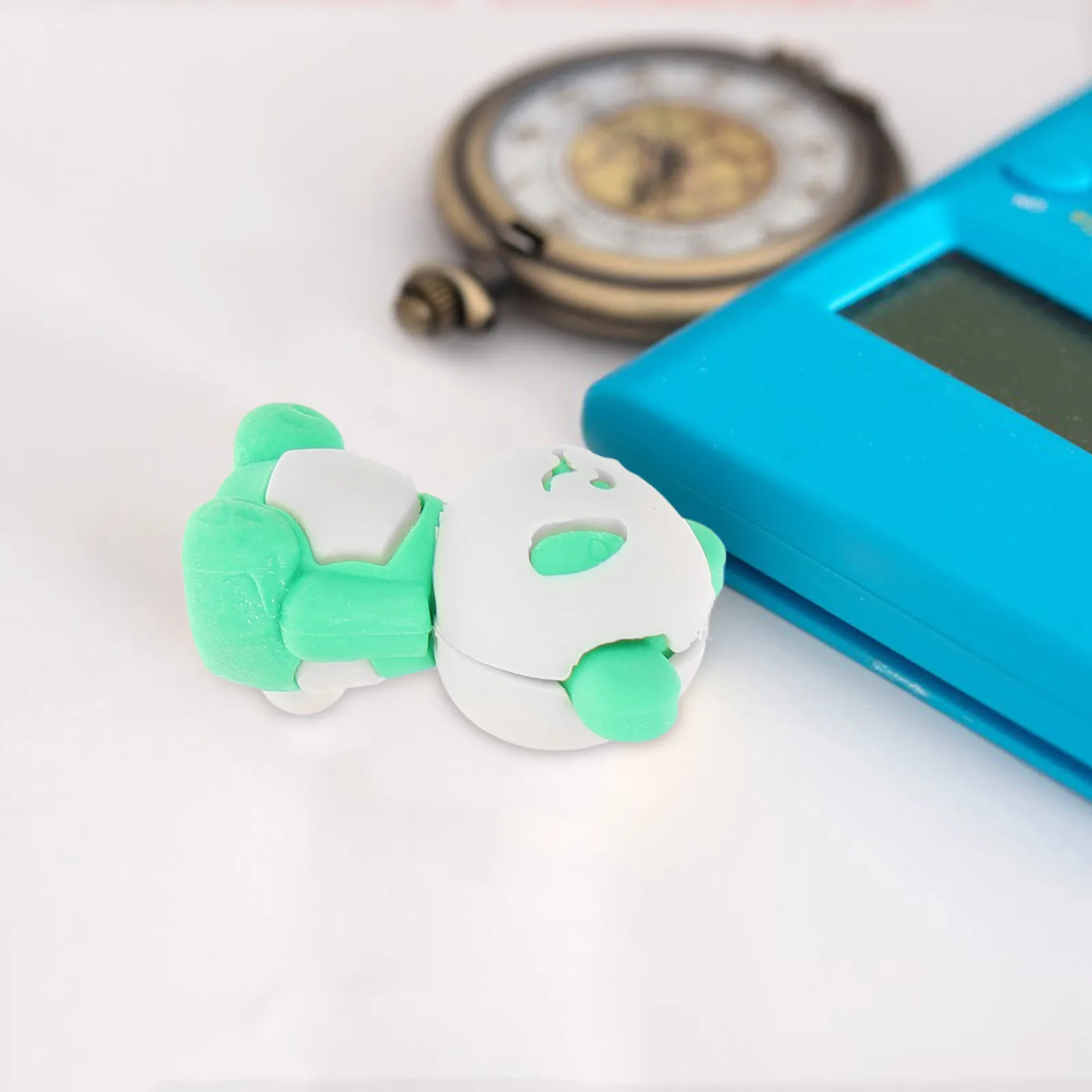 

16Pcs Panda Eraser Cartoon Rubber Kid Gift Cute Mini Animals Erasing Stationery for School Home Painting Room Decor Random