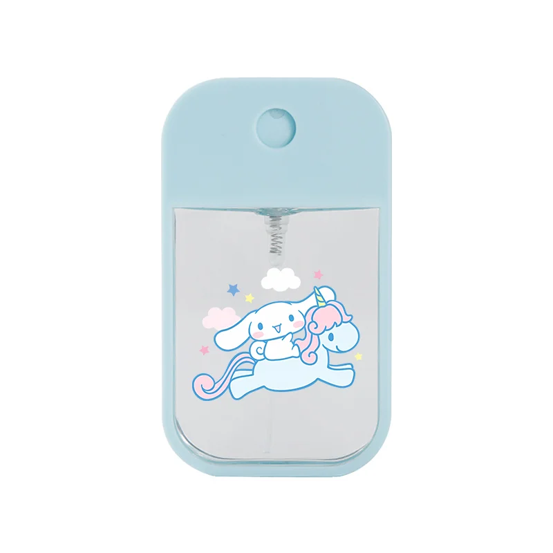 مرحبا كيتي كورومي بطاقة رذاذ زجاجة عطر بلاستيكية 45 مللي رذاذ الماء زجاجات لطيف المحمولة البسيطة عن طريق الفم رذاذ البخاخ الدعامة #6