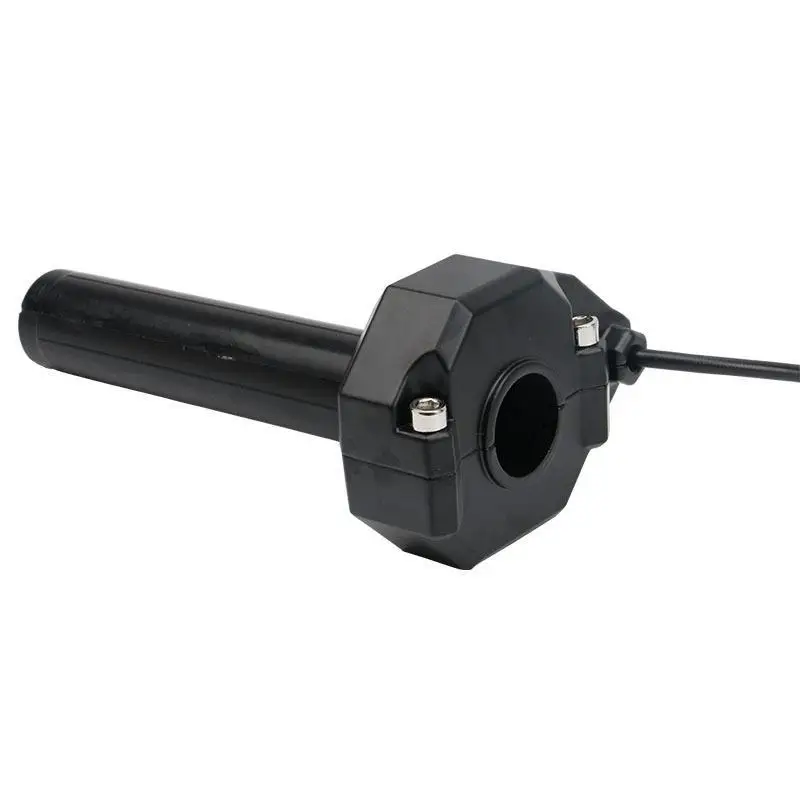 3 Pin Electric Bike Throttle Grip Full Rotation Comfortable Non-Slip Grip for Happyrun Freego Dirt Bikes