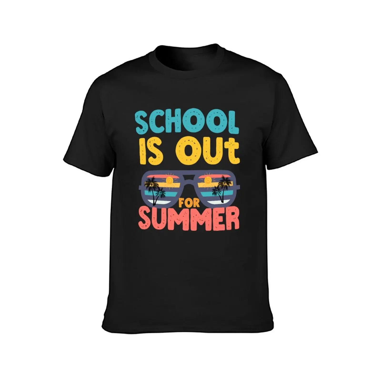 School is out for summer funny summer cool vacation beach surfing funny summer cruise squad time. T-Shirt