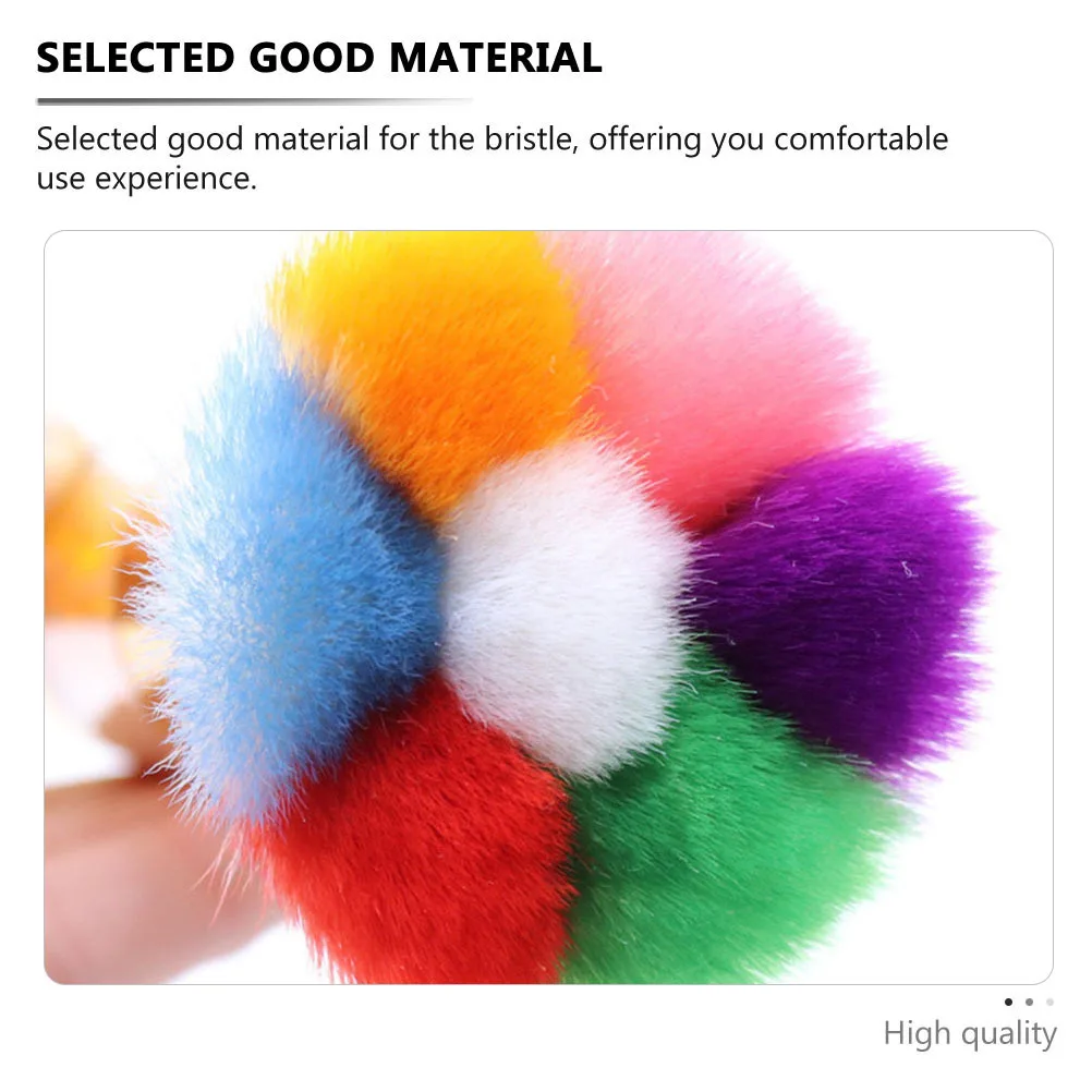 

1pc Dust Brush For Nails High-Quality Bristle Cleaning Tool Durable Manicure Brush Nail Powder Cleaner Nail Art Supply