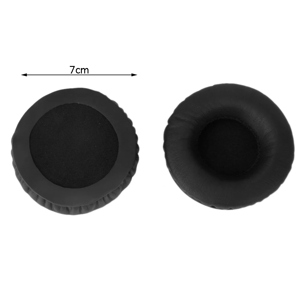 1 Pair of Leather Replacement Ear Pad Replacement Part for Monster