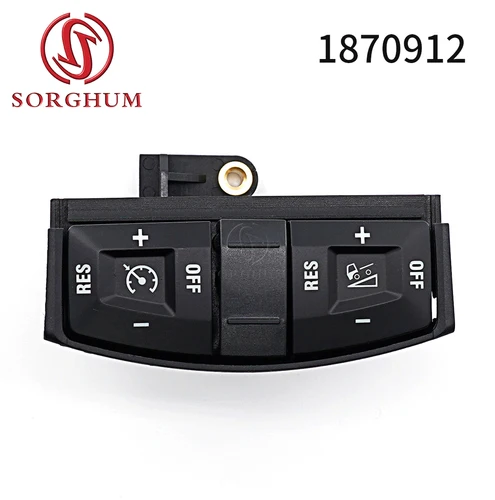 SORGHUM-Módulo r-series 1870912 para Scania, botón Maestro de potencia, reemplazo del interruptor del volante, accesorios de coche, piezas de automóviles, 1486287