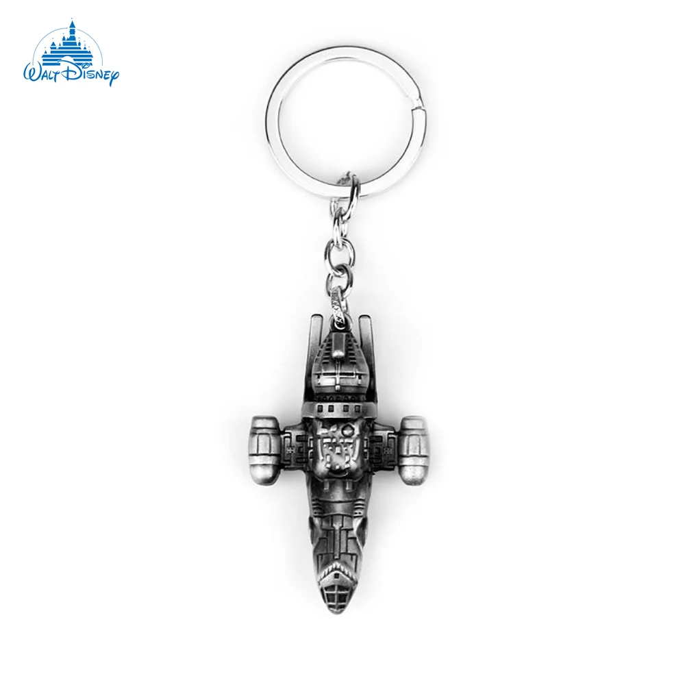 Disney Star Wars Spaceship Trendy Punk Keyring Fashion Creative Spacecraft Keychain Car Key Accessories Gift For Fans Friend