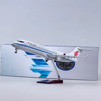 Resin airplane model 1:150 plane 47cm Arj21-700 aircraft air china airline landing gears Diecast plastic collection display toys