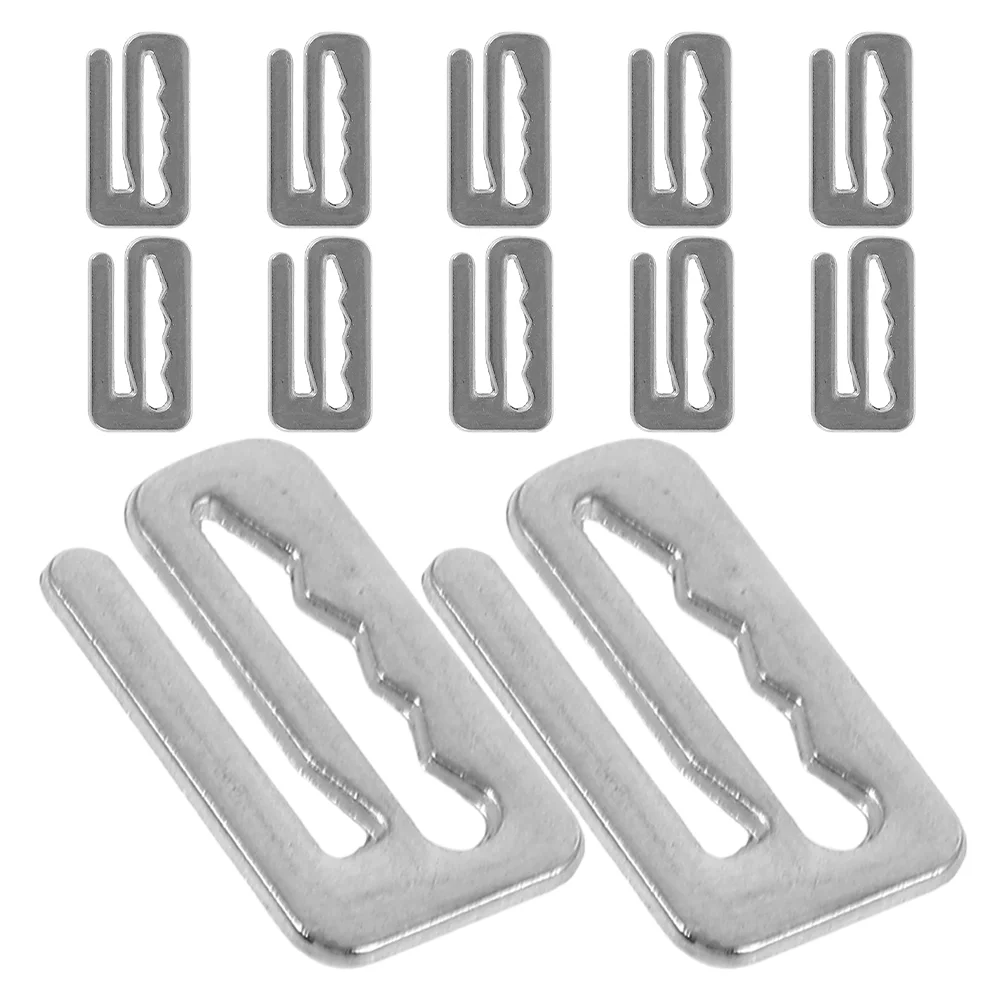 12 Pcs Salon Grade Barber Clips Zinc Alloy Haircut Cape Hook Adjusters Replacement Cape Hooks for Stylists Haircut Clip Bathing