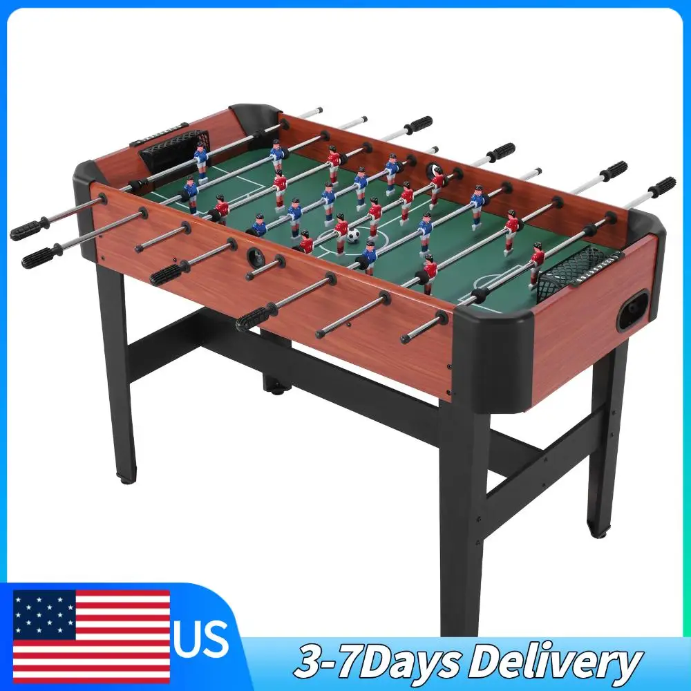 

47-дюймовый аркадный настольный футбол с счетчиком очков, для использования в помещении, с противовесом и уравненным весом мяча, для взрослых и семей