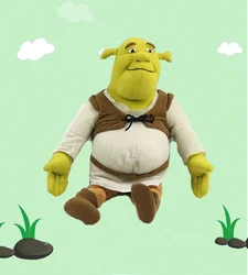 Disney Border-Muñeca creativa de monstruo Shrek para niños, juguete de peluche Kawaii, adorno para habitación de Halloween, regalo de Navidad, 27-45cm