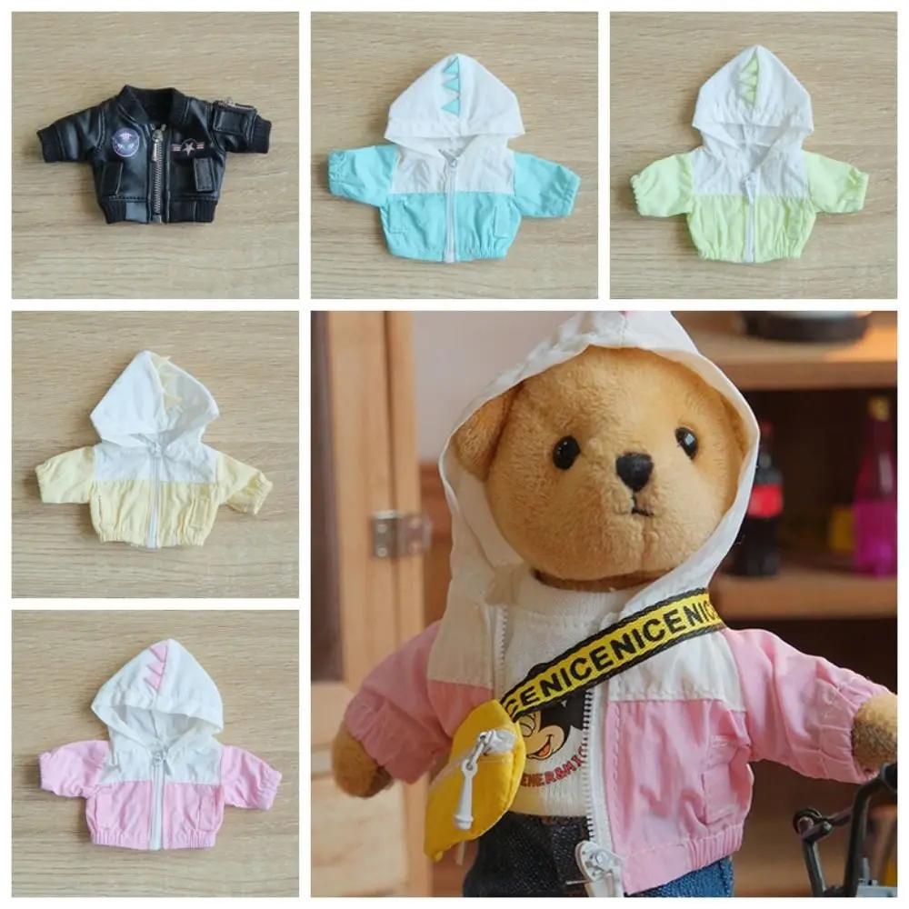 

Windbreaker Set No Attribute Doll Clothes Casual Pants Colorful 12cm Cotton Doll's Clothes Dinosaur Rush Suit Mini