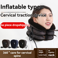 Inflatable home cervical traction device to relieve fatigue, office workers must buy portable neck stretching traction device