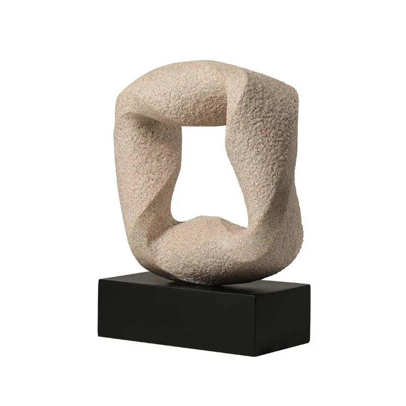 

Italian minimalist abstract art rhythm space sculpture sales office villa porch cabinet creative ornament