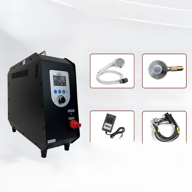 Outdoor portable water heater, portable camping RV instant gas travel water heater