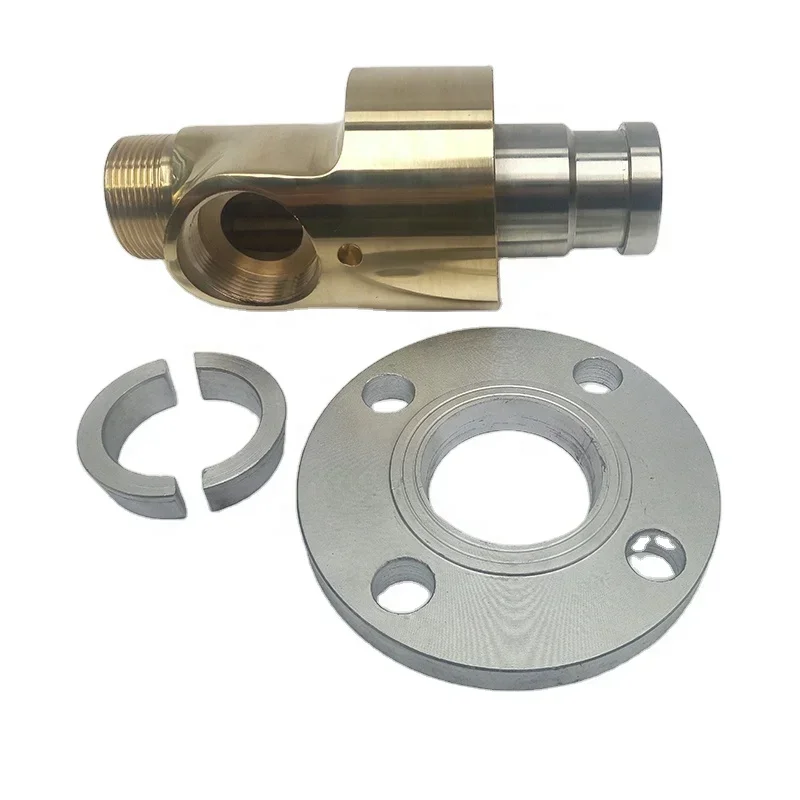 

New New H One-way Water Air Oil Copper With Flange Rotary Joint