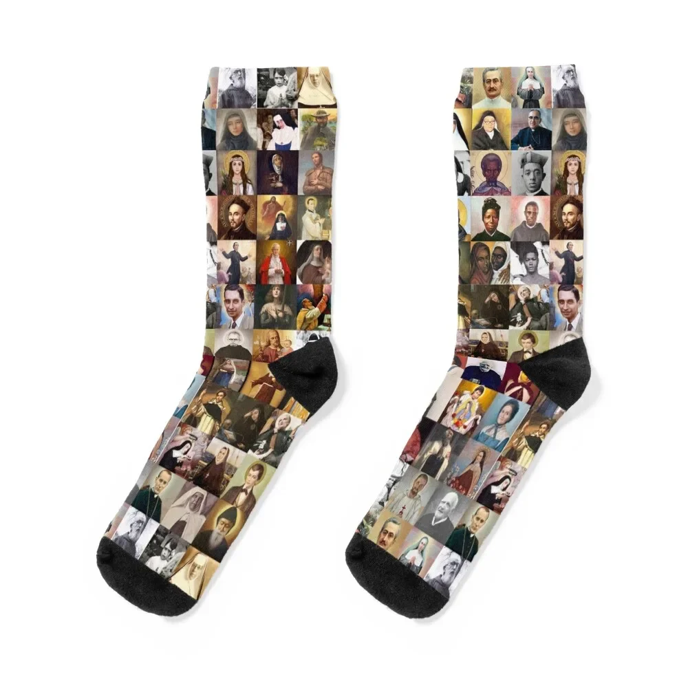 

Saints, All saints, Catholic Saints, Tutti i Santi Socks Lots Men's halloween Boy Socks Women's