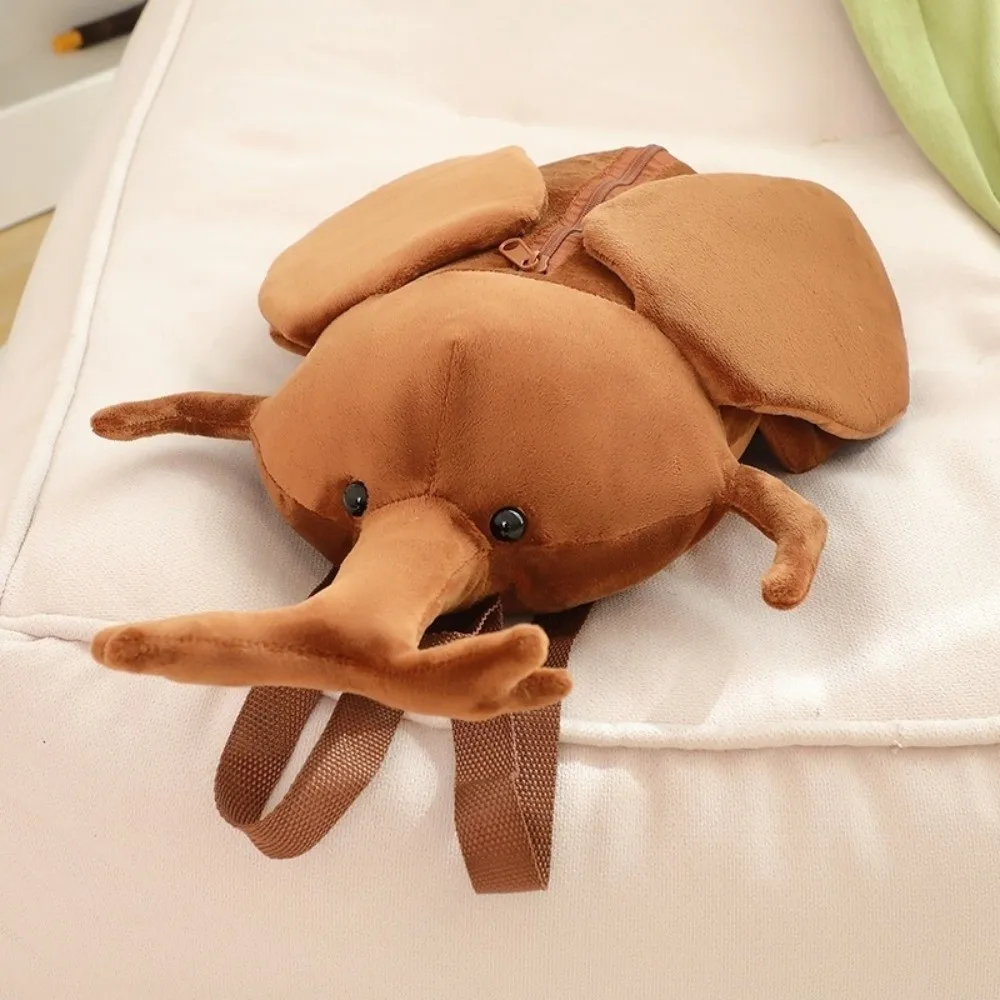 Cartoon Animal Stag Beetle Backpack Breathable Backpack soft Lightweight Children's Backpack for Daycare Nursery