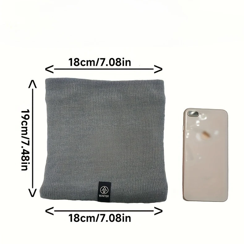 الشتاء الرقبة وشاح تدفئة الصوف مبطن يندبروف الجراب لينة العزل الحراري للرجال النساء هالوين هدية الكريسماس التبعي