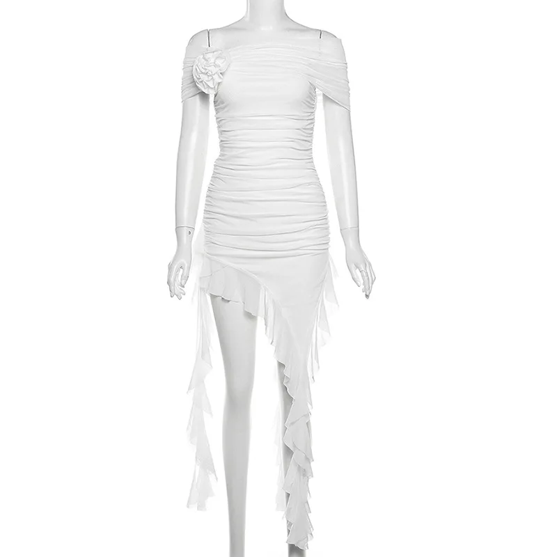 Nibber Elegant Bachelor Party Sweet Gentle Intellectual Tight Character Hot Mature Temperament Beautiful Girl Chest Tassel Dress