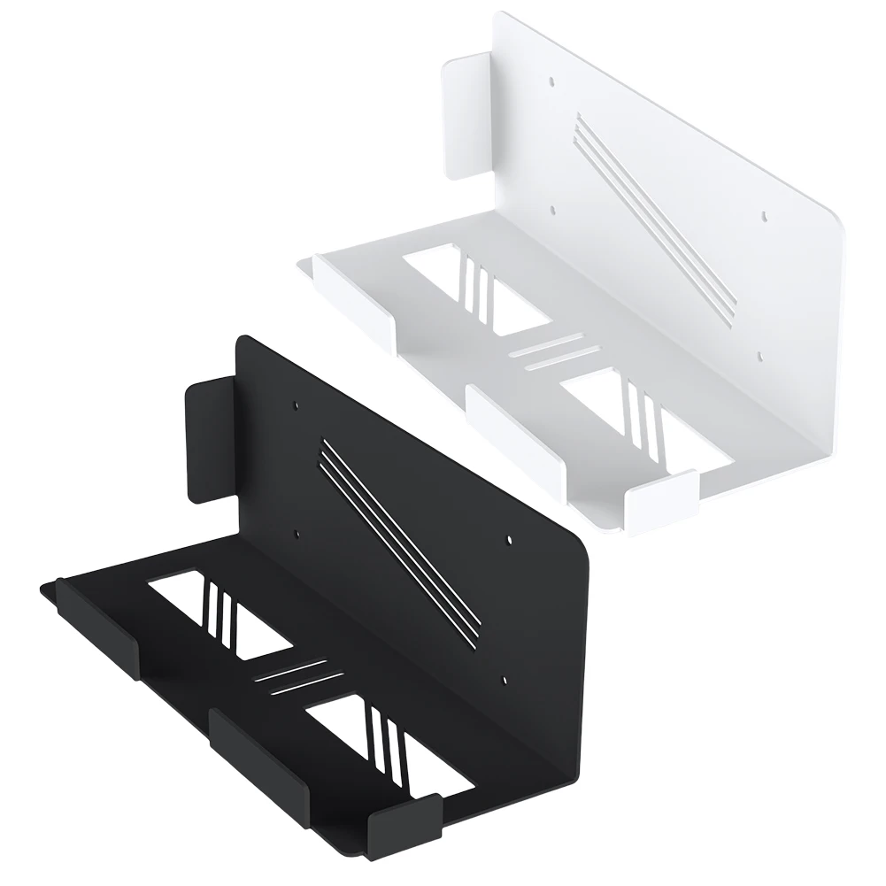Wall Mount Host Universal Wall Bracket Space Saver Stand Holder Hanging Wall Holder for PS5 Pro/PS5 Slim/PS5 Console