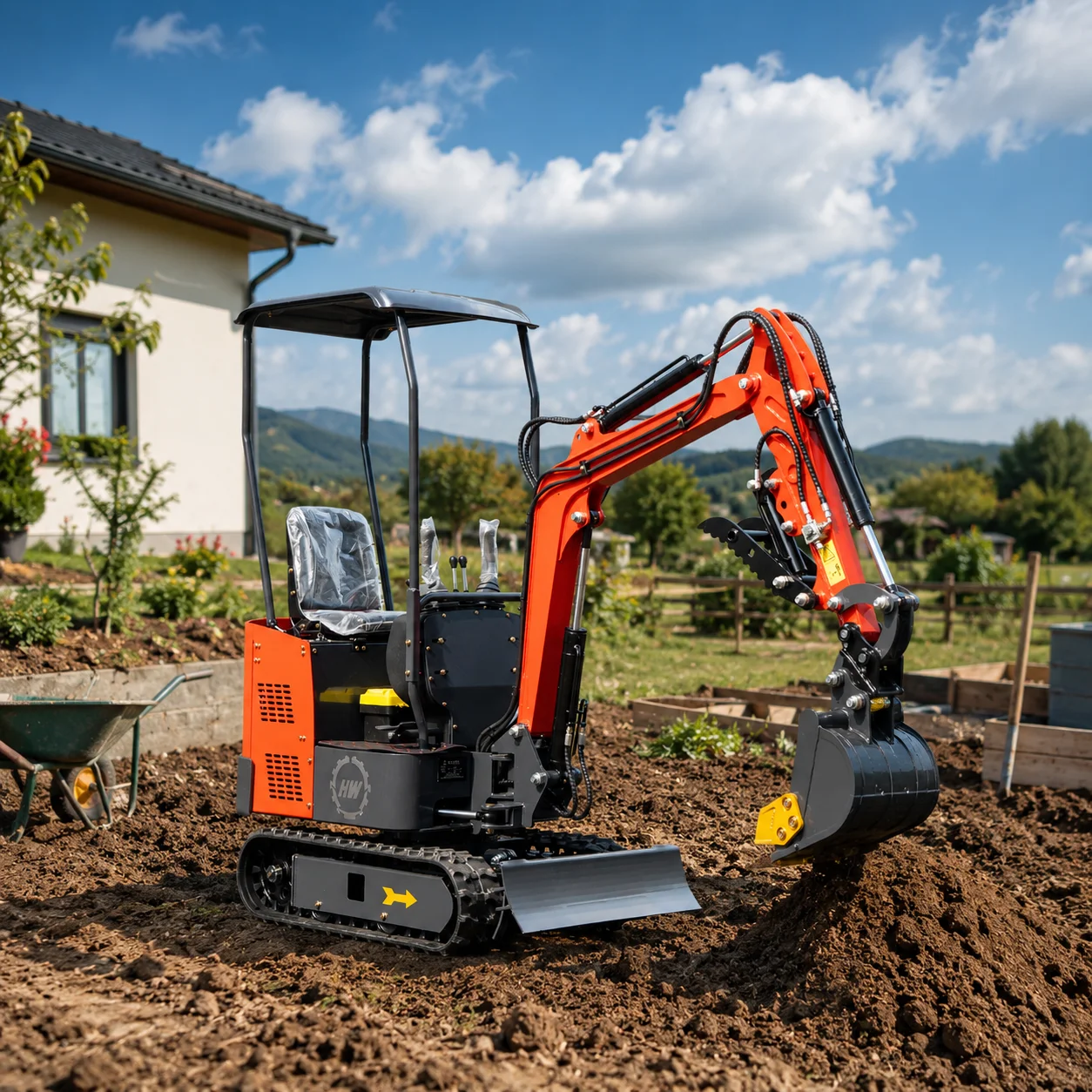 Customized Mini Excavator 1.5 Ton Crawler Mini Digger Bagger Farm New Small Excavator 1.2-1.8 Ton Machine Agricultural Tractor