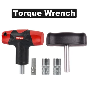 High quality 7mm 8mm hexagon wrench T-type fixed torque wrench sleeve maintenance tool for Ender 3 E3D MK8 nozzle