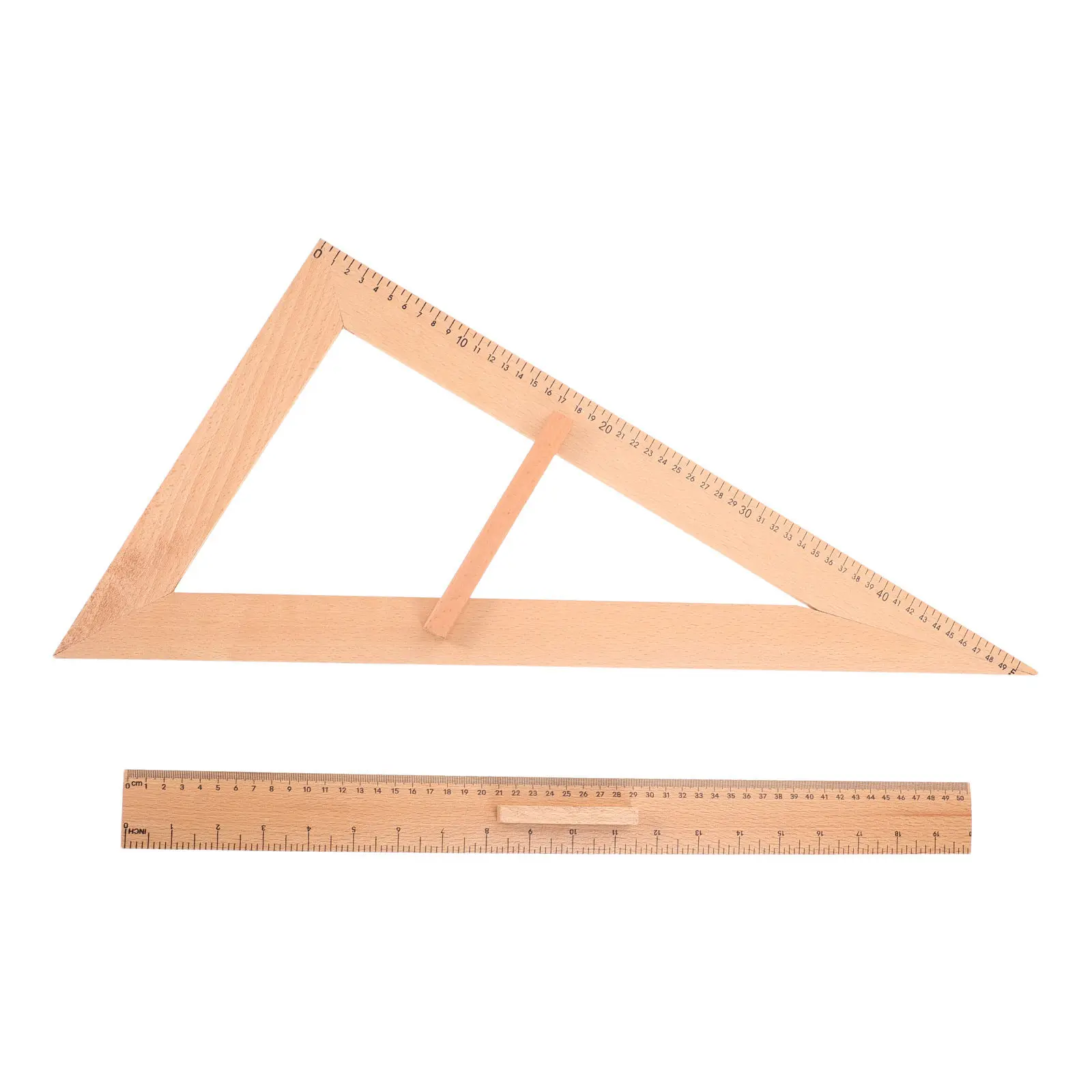 2pcs-wood-measuring-ruler-straight-edge-teacher-measuring-instrument-classroom-drawing-tailoring-craft-supplies