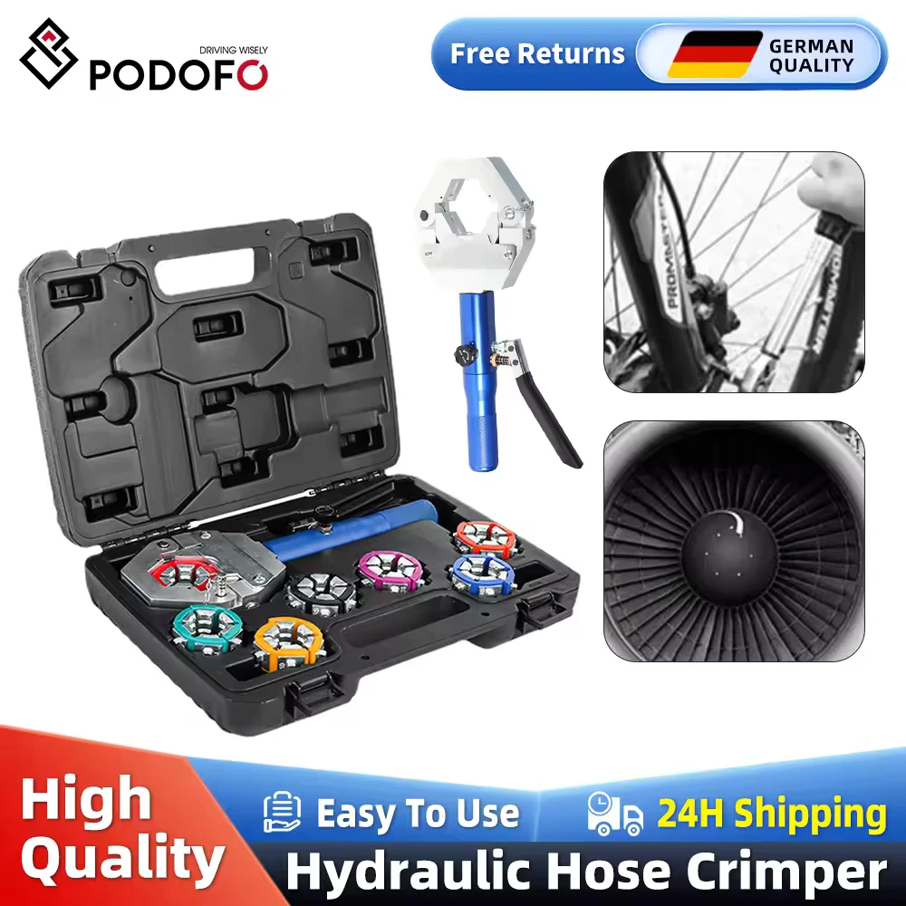 Podofo ferramenta de friso de mangueira hidráulica portátil ferramenta de friso de mangueira hidráulica crimper de mangueira hidráulica com CE FYL-71500