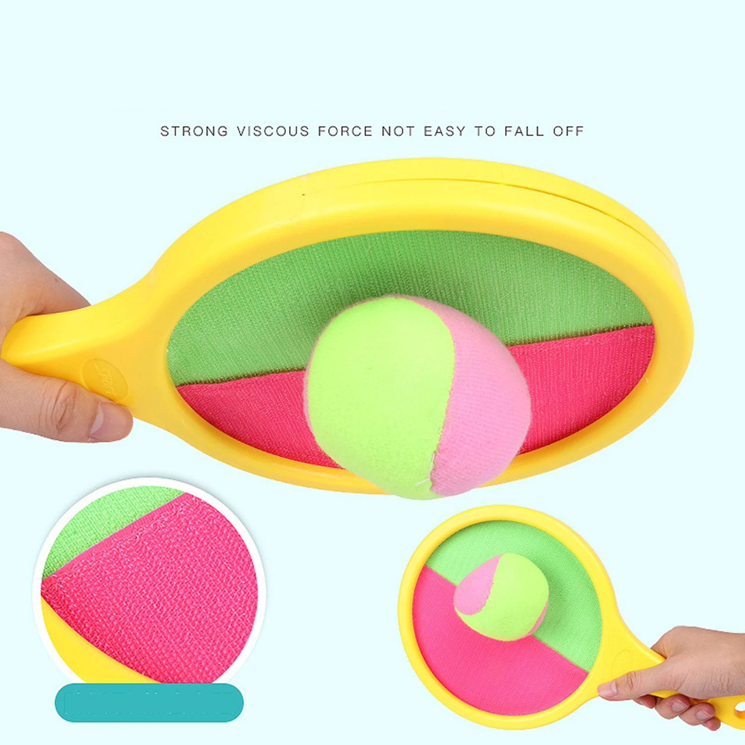 Upgraded Toss and Catch Ball Set - Ball and Catch Beach Games Pool Toys Yard Games for Outdoor Family Kids Boys Girls Gift