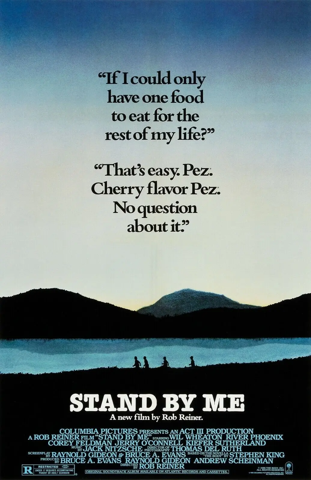 

Stand By Me Movie Art Film Print Silk Poster Home Wall Decor 24x36inch