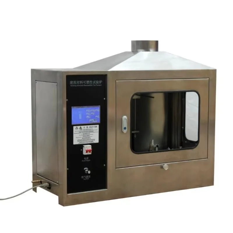 Building Material Ignitability Test Machine with Single Flame Source ISO 11925-2