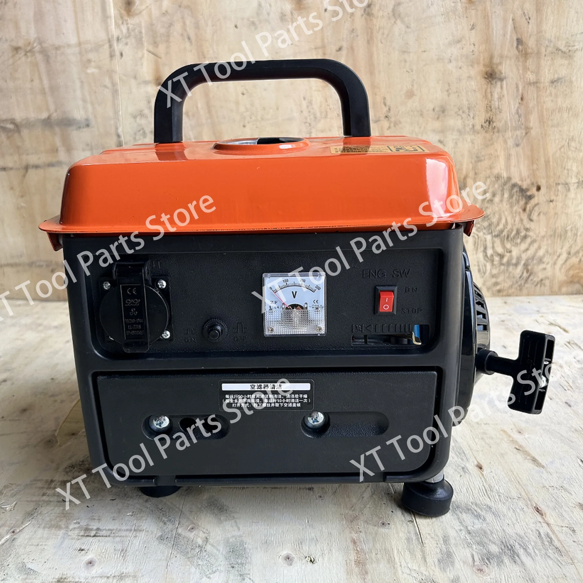 Two-stroke 650/800W portable small gasoline generator household single-phase 220V silent outdoor portable camping